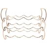 816485026035 Ggi International Metal Detachable Wine Rack Tier Copper