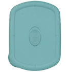8200-vpc 8212-vpc Pyrex Quart Rectangular Turquoise Plastic Vented Replacement Lid 401000060672