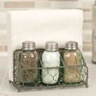 840025t Unbranded Chicken Wire Salt Pepper Toothpick And Napkin 801106158745