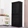 842525194594 Not Available Homcom Traditional Freestanding Kitchen Pantry Cabinet 842525194594 Not Available Homcom Traditional Freestanding Kitchen Pantry Cabinet