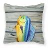 8470pw1414 Carolines Treasures Mahi Dolphin Fish Fabric Decorative Pill 638508355546