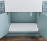 860001743814 Basin Premium Silicone Under Sink Mat Holds Over