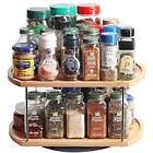 8809311875886 Kitchen Storage Organization Accessories Rotating Lazy Susan Bamboo