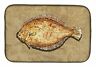 8821ddm Carolines Treasures Flounder Dish Drying Mat Multicolor Caroline 652259237388