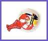 89-3621 Ceramic Spoon Rest Lobster Buoys Design Red Free 015888036218