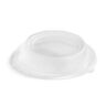 10037700890454 89045 Huhtamaki Brio Dome Plastic Lid For Fiber Bowl