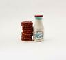 8992 Pacific Trading Milk And Cookies Lover Ceramic Magnetic Salt Pepper