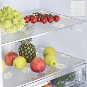 9 Pcs Refrigerator Liners Mats Washable Shelf Non-slip Frid