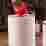 82937.02r 950458045125 Pioneer Woman The Flea Market Stoneware Red Paper Towel Holder And Crock New