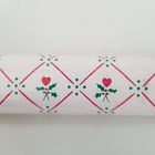 9812 Rubbermaid Vintage Shelf Liner Christmas Heart Mistletoe Contact Paper Holiday