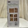 9994999 Seville Classics Brown Adjustable Piece Bamboo Drawer Organizers 017641175646