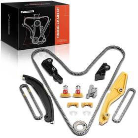 A-premium Aptck366 A-premium 13-pc Engine Timing Chain Kit With Tensioner And Guide/damper Sprocket