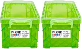 61613 Advantus Super Stacker Index Card Box 3 X 5 Inch 1 Count Pack Of 2