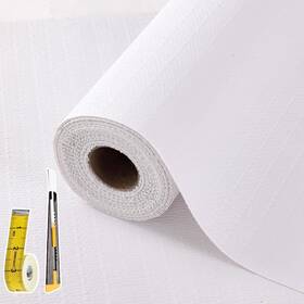 Adwann 313037254224 Shelf Liners For Kitchen Cabinets Non Adhesive Drawer Liner 23.6in X 30ft Pure W