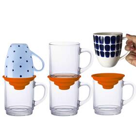 Aifeedi 789481461240 Mug Stacker Kitchen Cabinet Shelf Organizer For Cupboard And Pantry Organizat