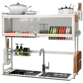 Azfba606020 Aizoe Over The Sink Dish Drainer Drying Rack 37.4 Inch Kitchen Supplies For Kitch