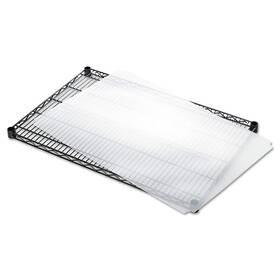Alesw59sl3624 Alera 000053549181 Plastic 36 In X 24 Shelf Liners For Wire Shelving Clear 4pa