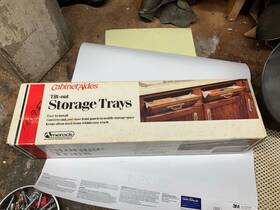 Allison 039257856009 Vintage Cabinet Tilt Out Storage Trays With Hardware - Old Stock Nib
