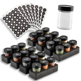 Allspice 853867006483 Indrawer Spice Rack Organizer With Short Jars 24 3 Inch La Allspice 853867006483 Indrawer Spice Rack Organizer With Short Jars 24 3 Inch La