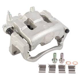 Am Autoparts Am-4154476815 Front Right Brake Caliper With Bracket Passenger Side Compatible 2007-2009
