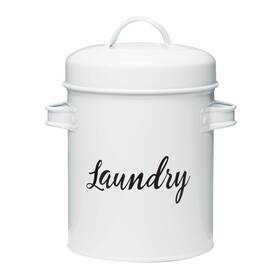 7cdi046r Amici Home Launderette Metal Canister Laundry Detergent Storage Tin 64 Ou
