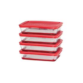 Anchor Hocking 076440153095 Snugfittm Rectangular Food Storage Containers With L... Fast Ship Anchor Hocking 076440153095 Snugfittm Rectangular Food Storage Containers With L... Fast Ship