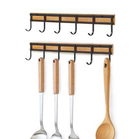 Hk001 Angosufi Kitchen Utensil Hanger Wall Mout Holder Organizer Rack With