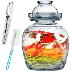 Xn0g3615rw39qr4it8b68 Anjetan 1.5l/2.5l/4.5l Glass Fermenting Jar Large Capacity Sealed Pickle C 4.5