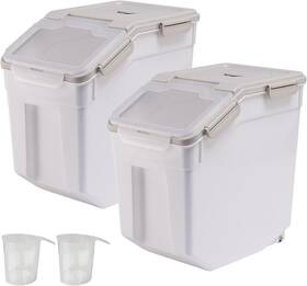 Dfsc123 Anrui Rice Storage Container 50lb Airtight Flour Containers Plastic