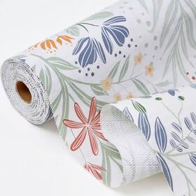 Sl-flower-30300 Aohoofull Drawer Shelf Liner For Kitchen Cabinets Non-adhesive Thick Strong Grip Waterp