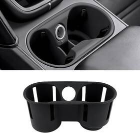 Holder-20241126-03 Aojezoor Black Cup Holder Coasters Compatible With Porsche Cayenne Accessories Silicone N