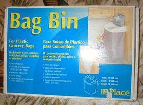 Arkal Plastic Products 290005162848 Bag Bin For Grocery Bags Sold As Is Arkal Plastic Products 290005162848 Bag Bin For Grocery Bags Sold As Is