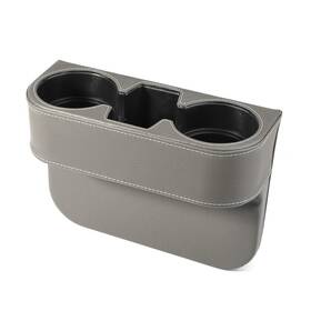 St-t874-gr-fba Atmomo Gray Multifunctional Car Cup Holder Seat Organizer Gap Filler Bottle Phon St-t874-gr-fba Atmomo Gray Multifunctional Car Cup Holder Seat Organizer Gap Filler Bottle Phon
