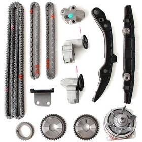 Ns0010-tkw  Auceramic 9-0730swp Engine Timing Chain Kit With Water Pump Fit For 2007-2014