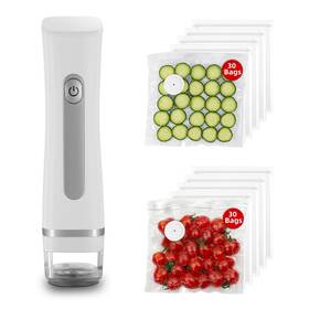 Zb-s30 Auprun 30 Compact Vacuum Sealer Machine For Food Preservation With Reusable S