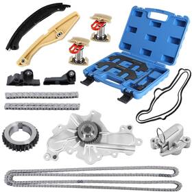 Aut-w250700011-2 Autistop Timing Chain Kit With Water Pump Camshaft Holding Tool Align