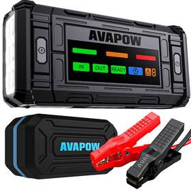 3000a Avapow Tj18 Jump Starter With Force Start Battery Jumper Portab 3000a Avapow Tj18 Jump Starter With Force Start Battery Jumper Portab