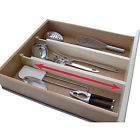 Axis Wood Kitchen Drawer Expandable Storage Divider Organizer 2ct Fits Up 21 Natural 666190004404