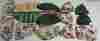 B3421 Longaberger Lot Of 14 Different Liners And Small Berry Protectors Cotton
