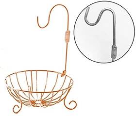 Bahoki Essentials 017874032259 Fruit Tree Bowl With Foldable Banana Hanger Wire Storage B Bahoki Essentials 017874032259 Fruit Tree Bowl With Foldable Banana Hanger Wire Storage B
