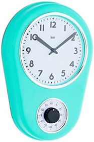 280.tu Bai Retro Kitchen Timer Wall Clock Turquoise 280.tu Bai Retro Kitchen Timer Wall Clock Turquoise