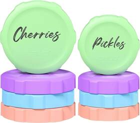 Balci 4w 4r V2 Premium Mason Jar Lids 8 4 Regular And Wide Green Purple Blue Peach