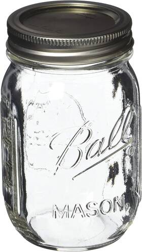 Ball 722537128261 Pint Mason Jar Regular Mouth 16 Oz 3 Count Ounce Pack Of Ball 722537128261 Pint Mason Jar Regular Mouth 16 Oz 3 Count Ounce Pack Of