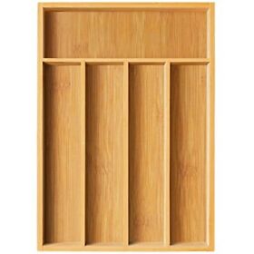 Bamboo Cutlery Tray Kitchen Utensil Silverware Flatware Drawer Organizer Bamboo Cutlery Tray Kitchen Utensil Silverware Flatware Drawer Organizer