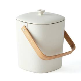 Bamboozle 810072641960 Countertop Compost Bin Kitchen 1 Gallon Odorless Composting B Inch