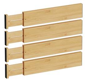 Cddna005usbe Bameos 4 Inch High Drawer Dividers Bamboo Separators Organization Expandable -new Cddna005usbe Bameos 4 Inch High Drawer Dividers Bamboo Separators Organization Expandable -new