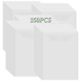 Azbfusbfzyhn-t01m01-tt166x15 Baofali 150 Pcs 7x9.4inch Stamp And Die Storage Pockets Resealable Clear Plasti