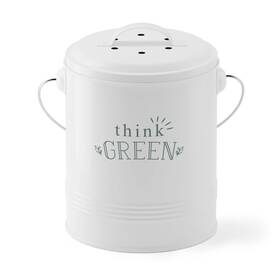 B095j3ssst Barnyard Designs Compost Bin For Kitchen Counter - 1.2 Gallon Countertop Comp