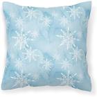 Bb7552pw1414 Decorative Pillows Carolines Treasures Watercolor Snowflake On 638508887122