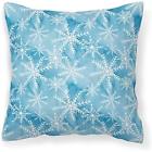 Bb7553pw1818 Decorative Pillows Carolines Treasures Watercolor Snowflake On 638508888112 Bb7553pw1818 Decorative Pillows Carolines Treasures Watercolor Snowflake On 638508888112